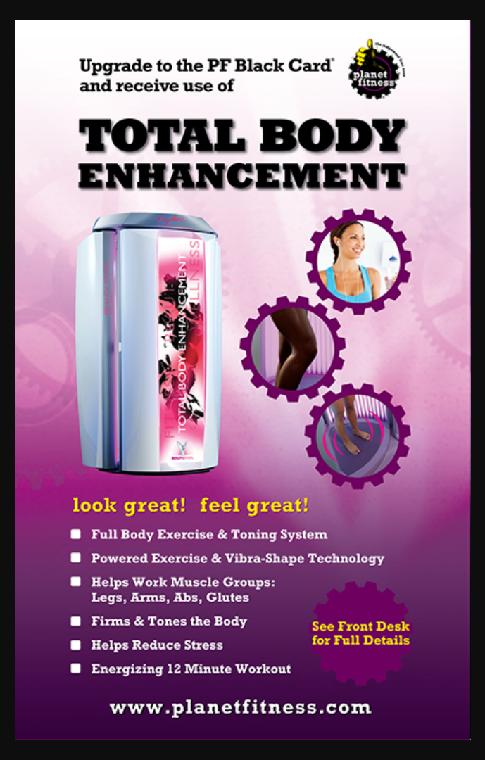 Does Planet Fitness Total Body Enhancement Work