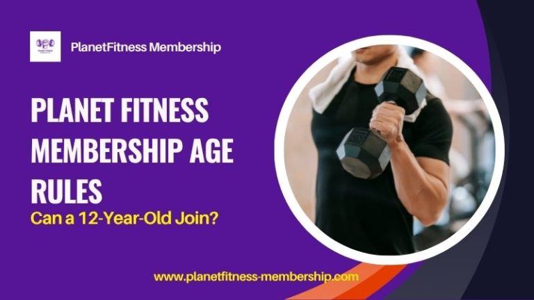How Old to Join Planet Fitness