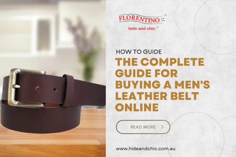 How to Buy a Mens Belt Online That Fits