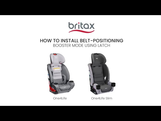How to Fit a Booster Seat