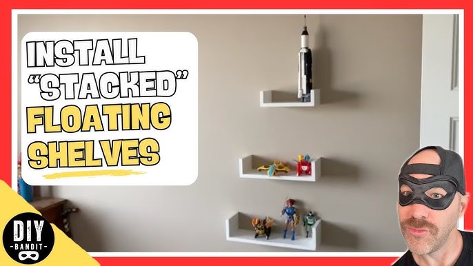 How to Fit Floating Shelves