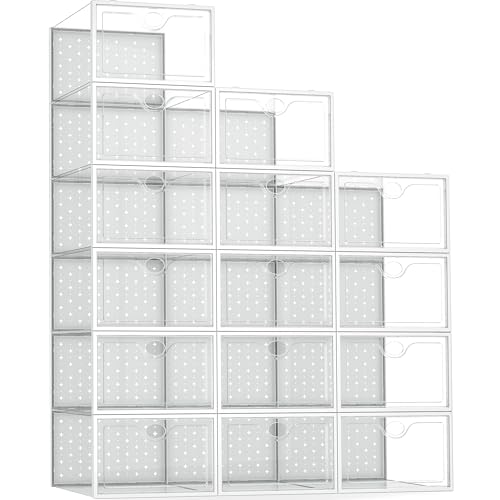 Shoe Boxes Clear