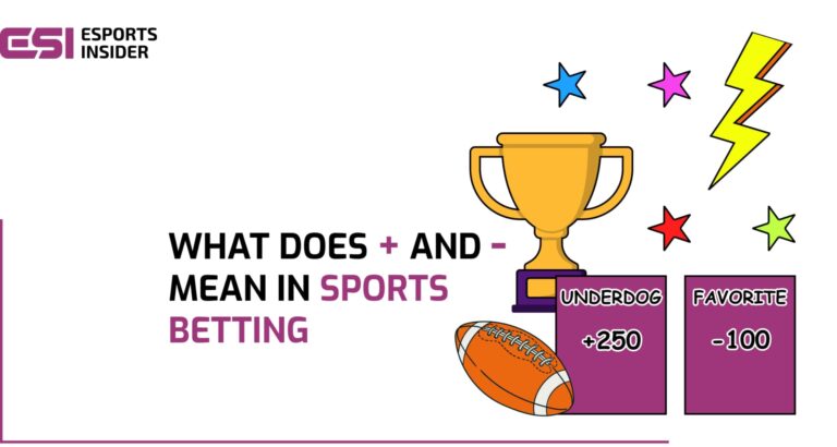 What Does the + And - Mean in Sports Betting