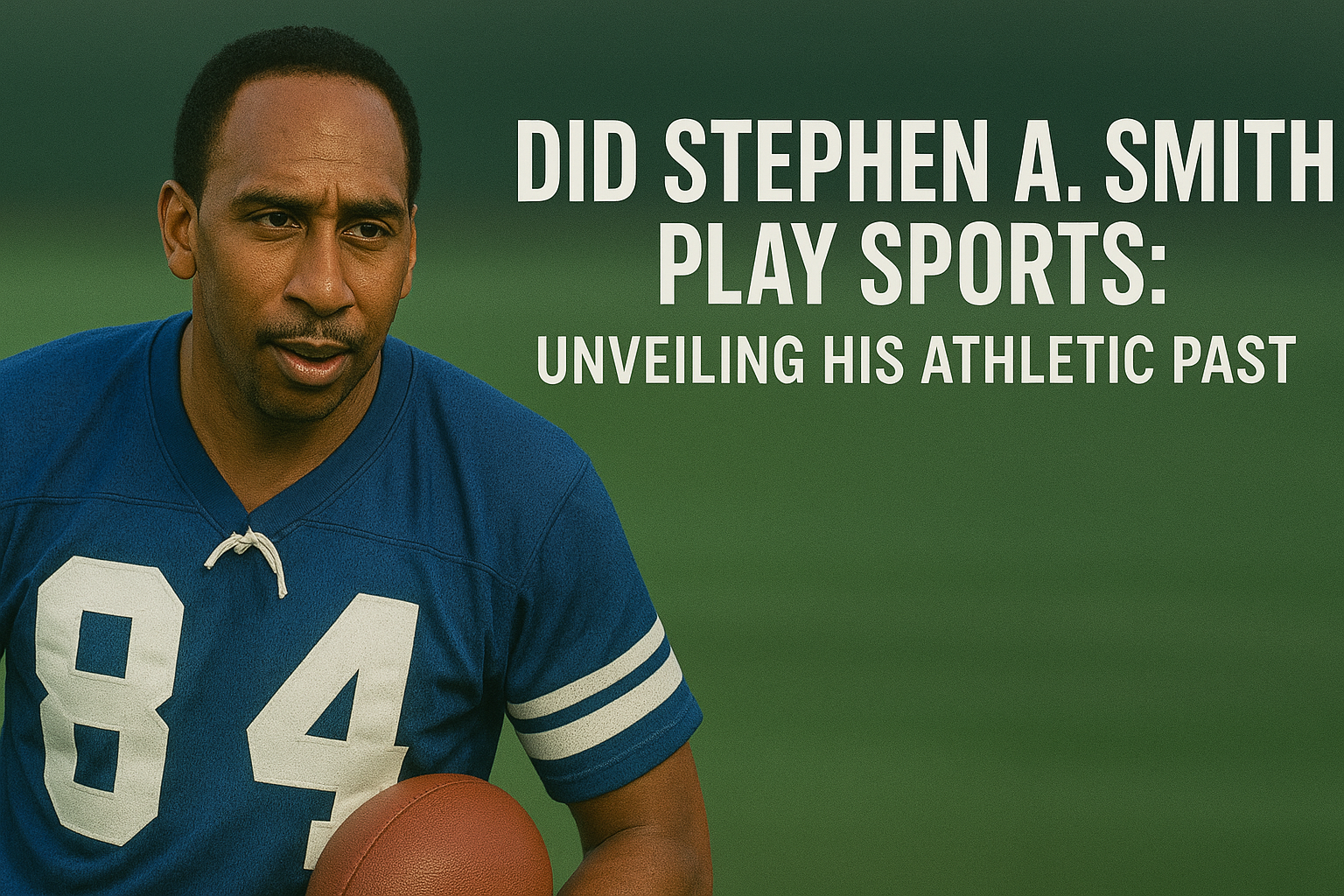 Did Stephen A Smith Play Sports: Unveiling His Athletic Past