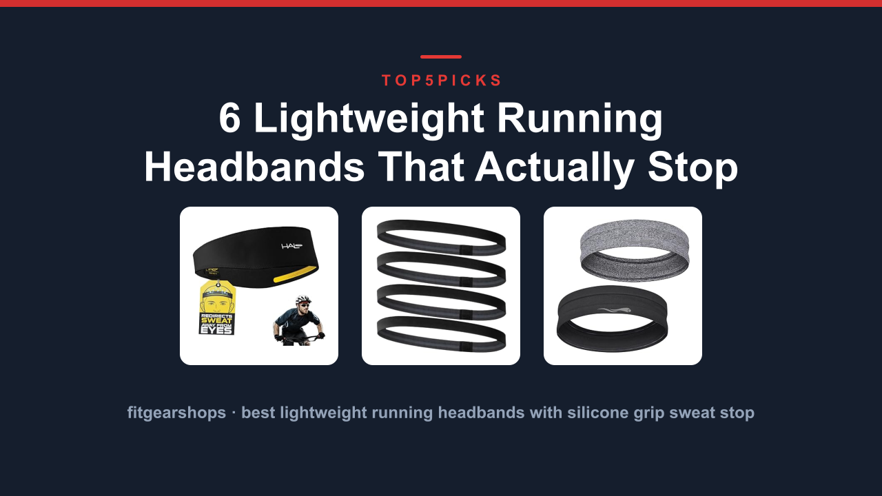 6 Lightweight Running Headbands That Actually Stop Sweat