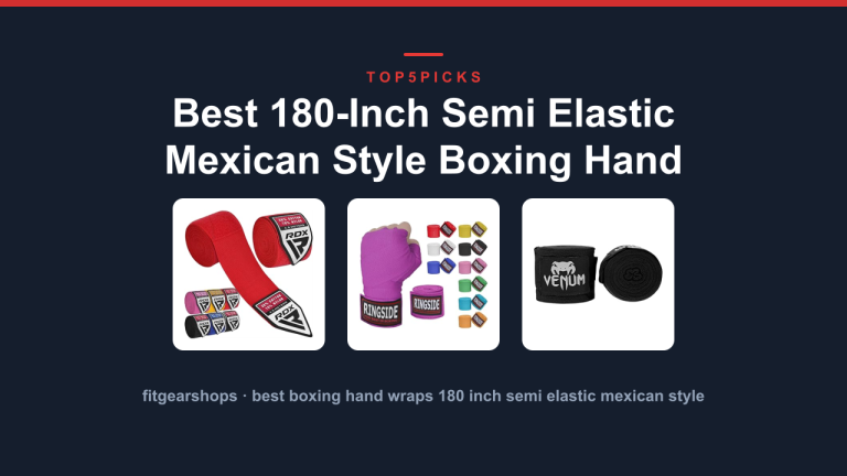 Best 180-Inch Semi Elastic Mexican Style Boxing Hand Wraps
