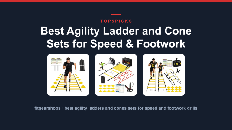 Best Agility Ladder and Cone Sets for Speed & Footwork