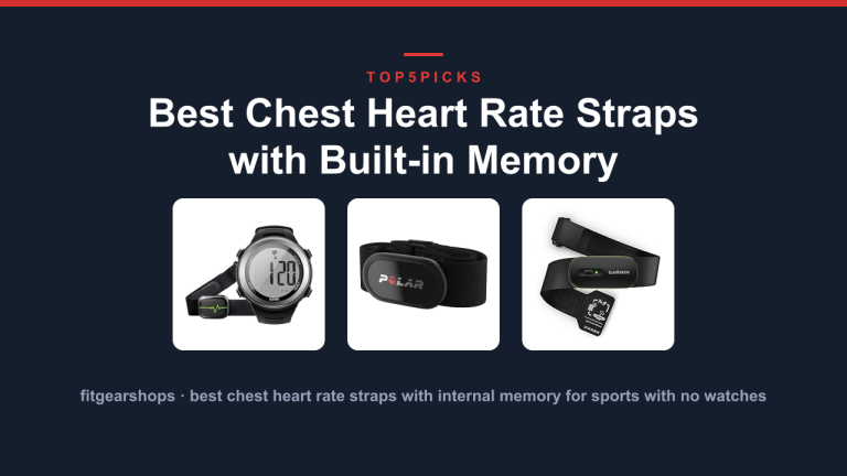 Best Chest Heart Rate Straps with Built-in Memory