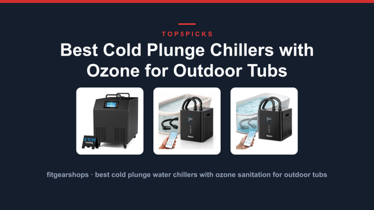 Best Cold Plunge Chillers with Ozone for Outdoor Tubs
