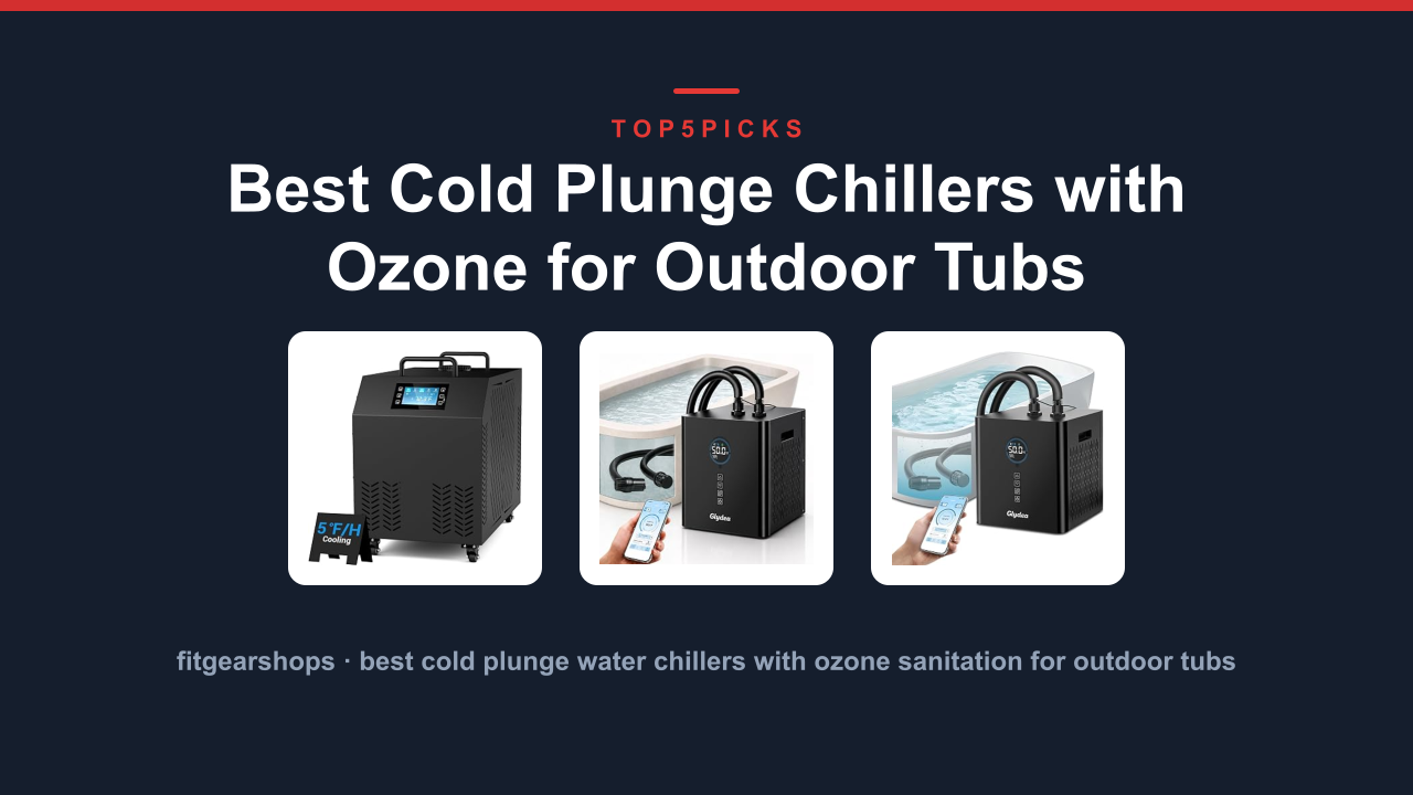 Best Cold Plunge Chillers with Ozone for Outdoor Tubs
