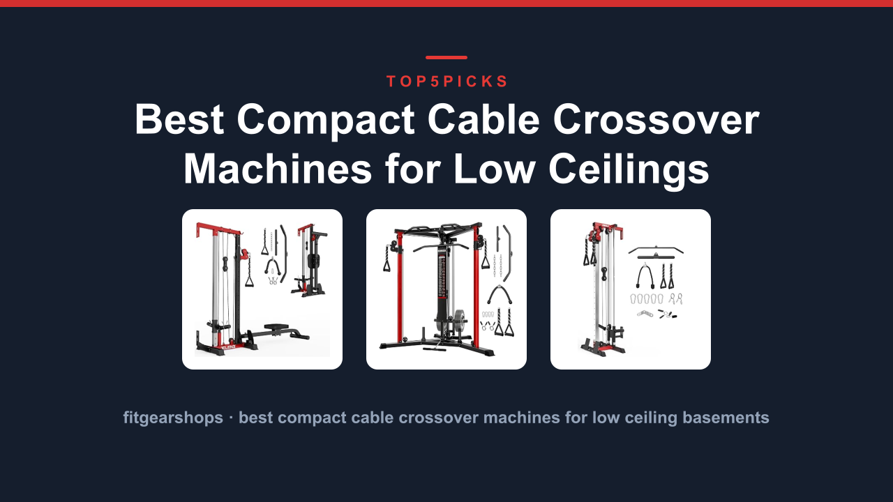 Best Compact Cable Crossover Machines for Low Ceilings