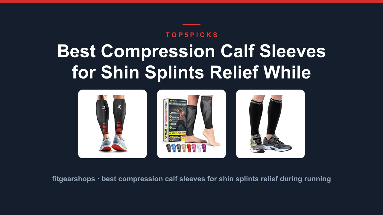 Best Compression Calf Sleeves for Shin Splints Relief While