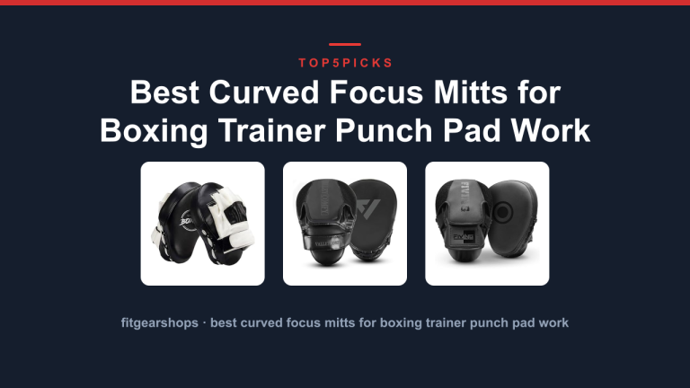Best Curved Focus Mitts for Boxing Trainer Punch Pad Work