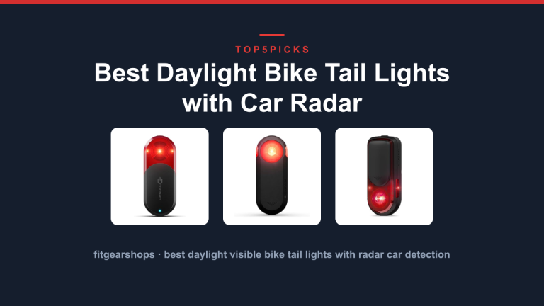 Best Daylight Bike Tail Lights with Car Radar