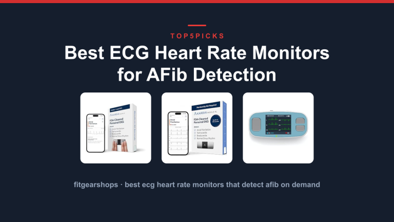 Best ECG Heart Rate Monitors for AFib Detection