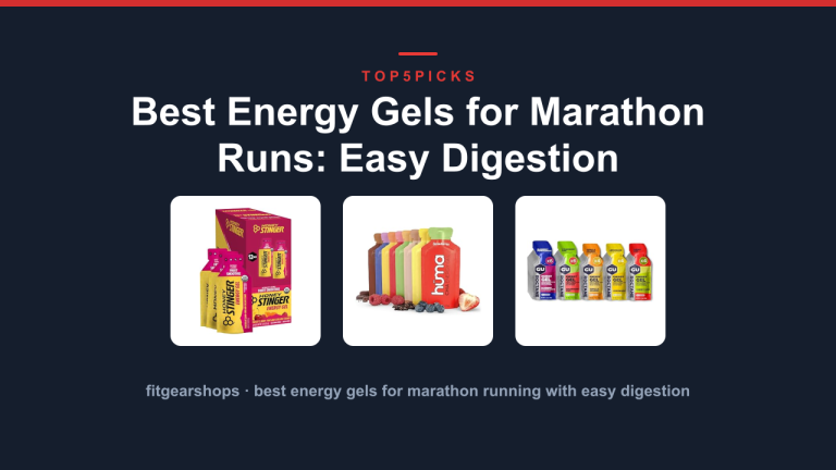 Best Energy Gels for Marathon Runs: Easy Digestion