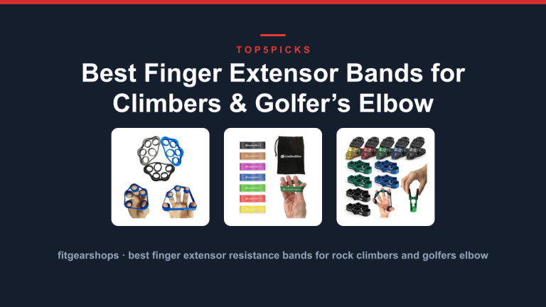 Best Finger Extensor Bands for Climbers & Golfer’s Elbow