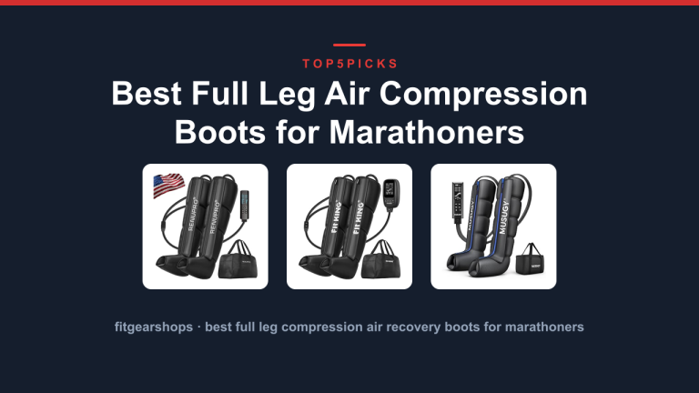 Best Full Leg Air Compression Boots for Marathoners