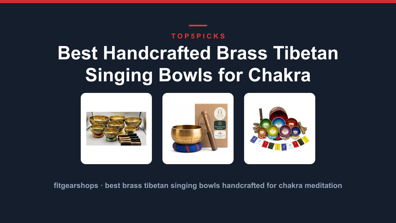 Best Handcrafted Brass Tibetan Singing Bowls for Chakra