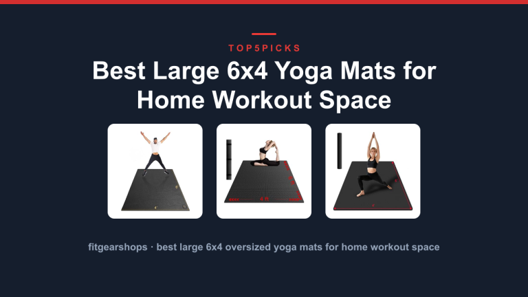 Best Large 6x4 Yoga Mats for Home Workout Space