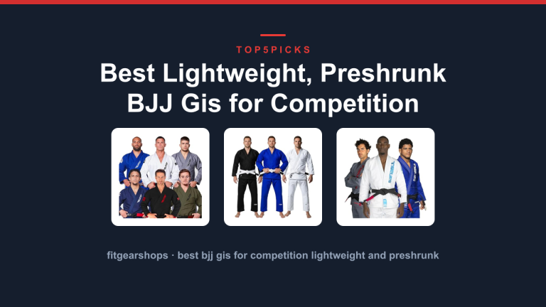 Best Lightweight, Preshrunk BJJ Gis for Competition