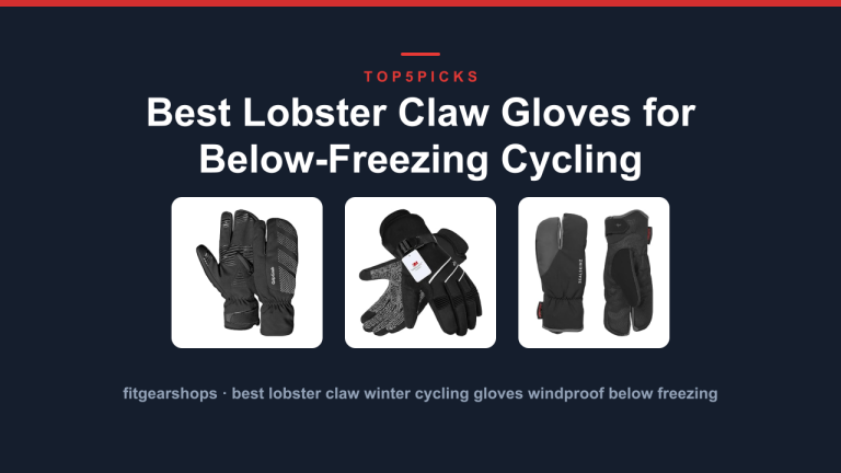 Best Lobster Claw Gloves for Below-Freezing Cycling
