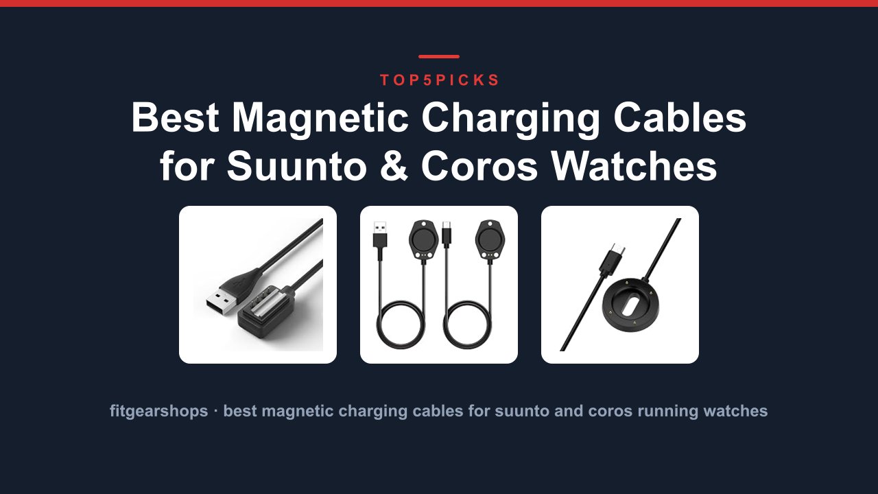 Best Magnetic Charging Cables for Suunto & Coros Watches