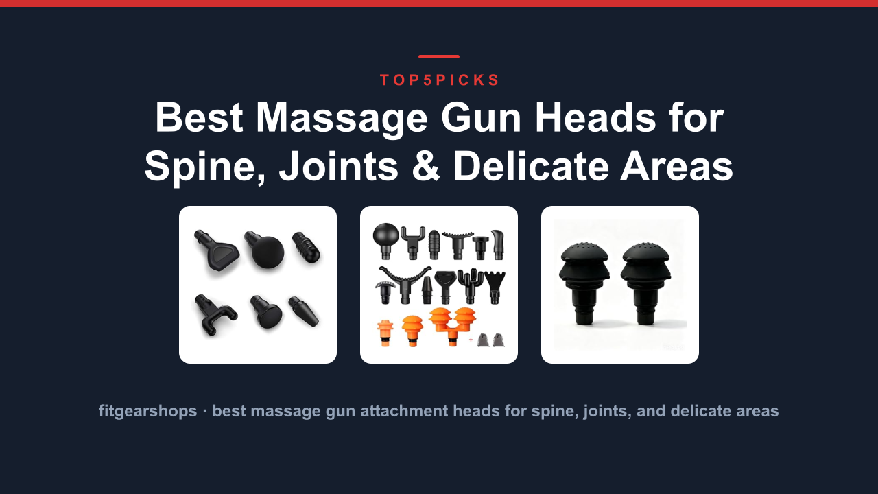 Best Massage Gun Heads for Spine, Joints & Delicate Areas