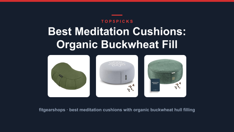 Best Meditation Cushions: Organic Buckwheat Fill