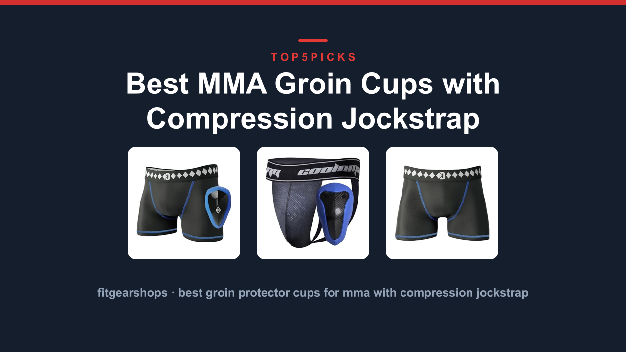 Best MMA Groin Cups with Compression Jockstrap
