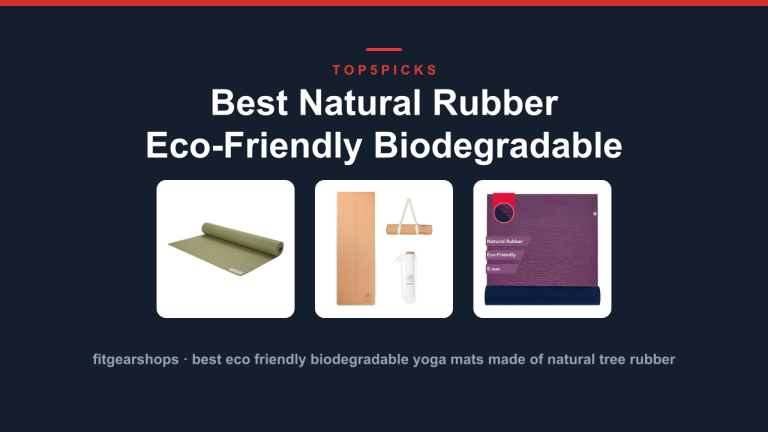 Best Natural Rubber Eco-Friendly Biodegradable Yoga Mats