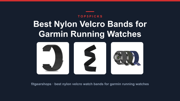 Best Nylon Velcro Bands for Garmin Running Watches