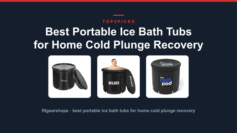 Best Portable Ice Bath Tubs for Home Cold Plunge Recovery