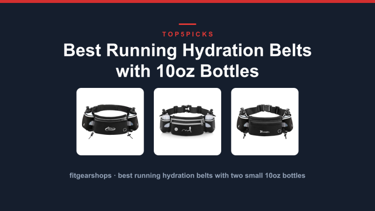 Best Running Hydration Belts with 10oz Bottles