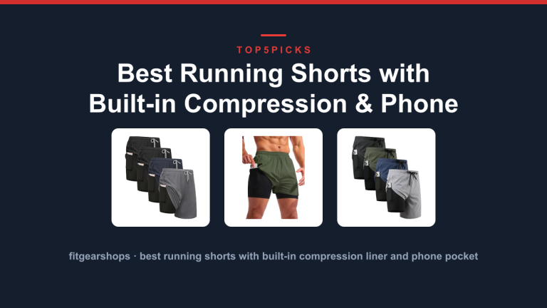 Best Running Shorts with Built-in Compression & Phone Pocket