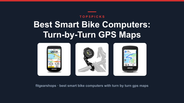 Best Smart Bike Computers: Turn-by-Turn GPS Maps