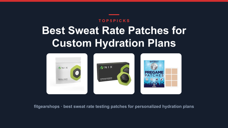 Best Sweat Rate Patches for Custom Hydration Plans