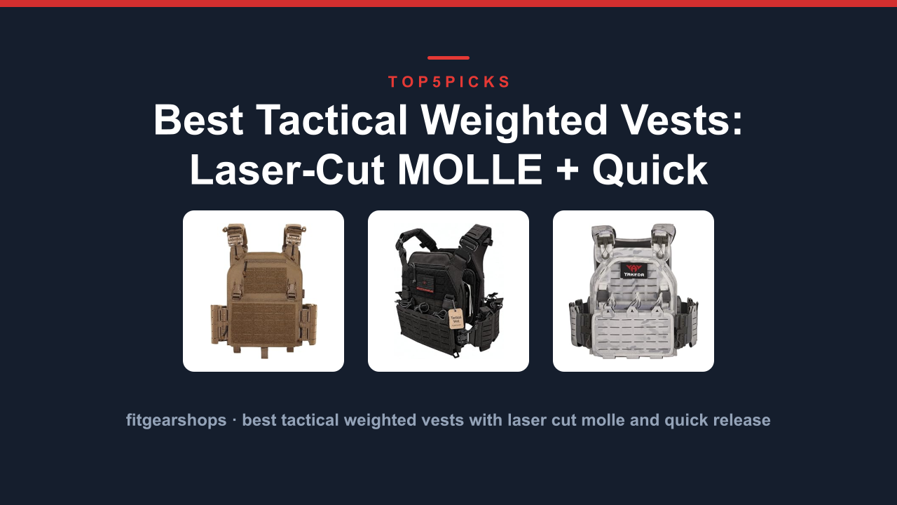 Best Tactical Weighted Vests: Laser-Cut MOLLE + Quick