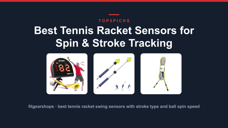 Best Tennis Racket Sensors for Spin & Stroke Tracking