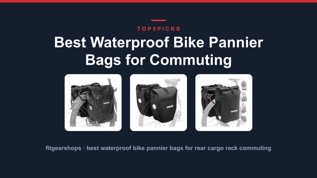 Best Waterproof Bike Pannier Bags for Commuting