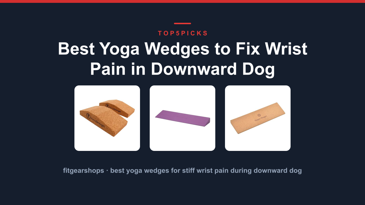 Best Yoga Wedges to Fix Wrist Pain in Downward Dog