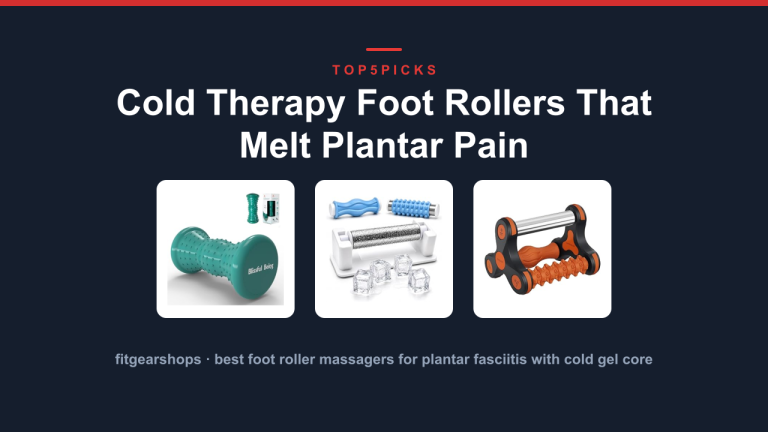 Cold Therapy Foot Rollers That Melt Plantar Pain