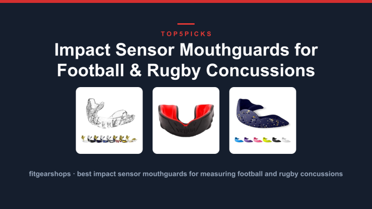 Impact Sensor Mouthguards for Football & Rugby Concussions