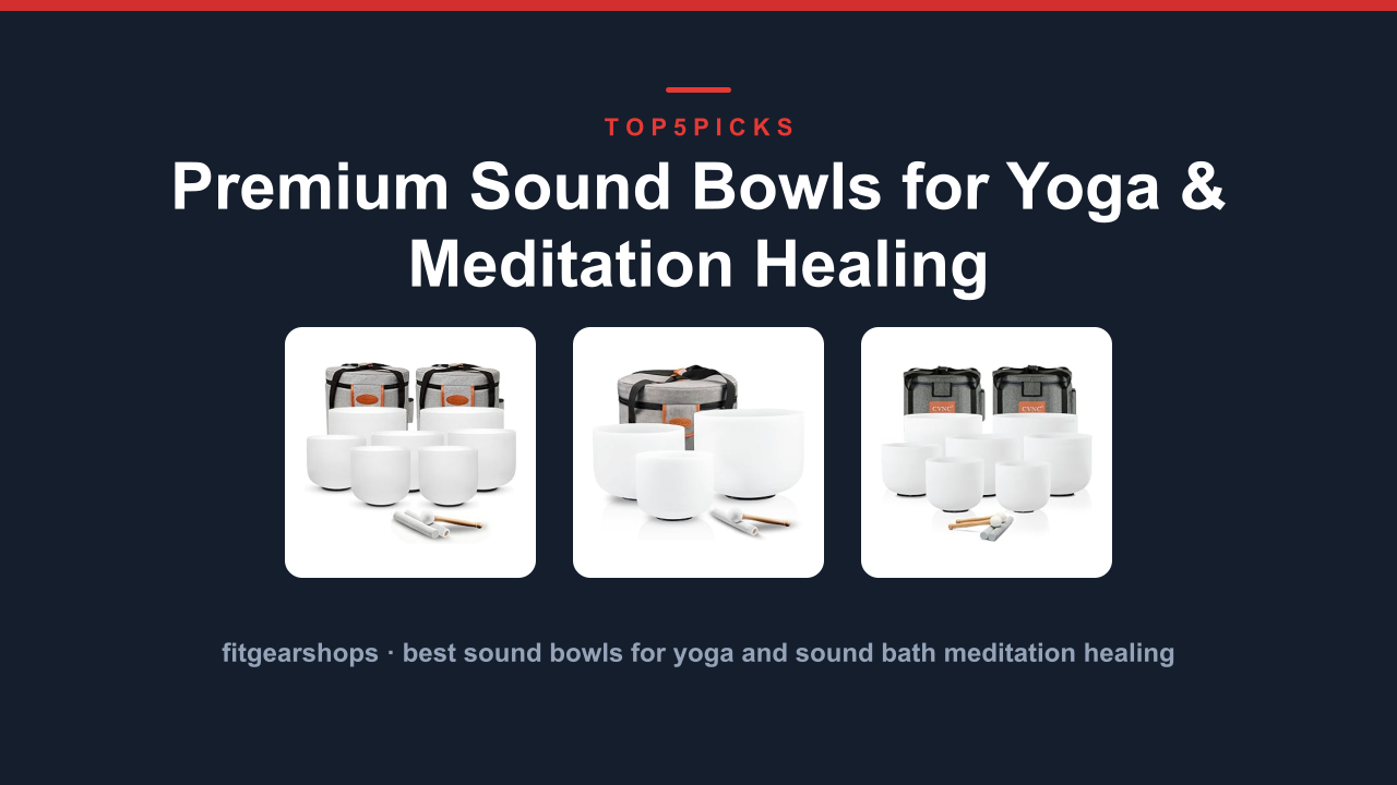 Premium Sound Bowls for Yoga & Meditation Healing