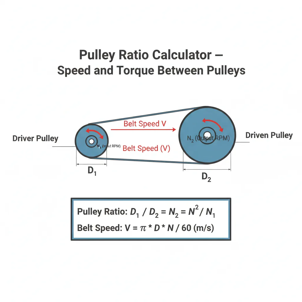 pulley ratio