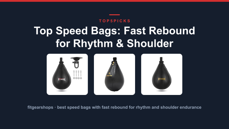 Top Speed Bags: Fast Rebound for Rhythm & Shoulder Endurance