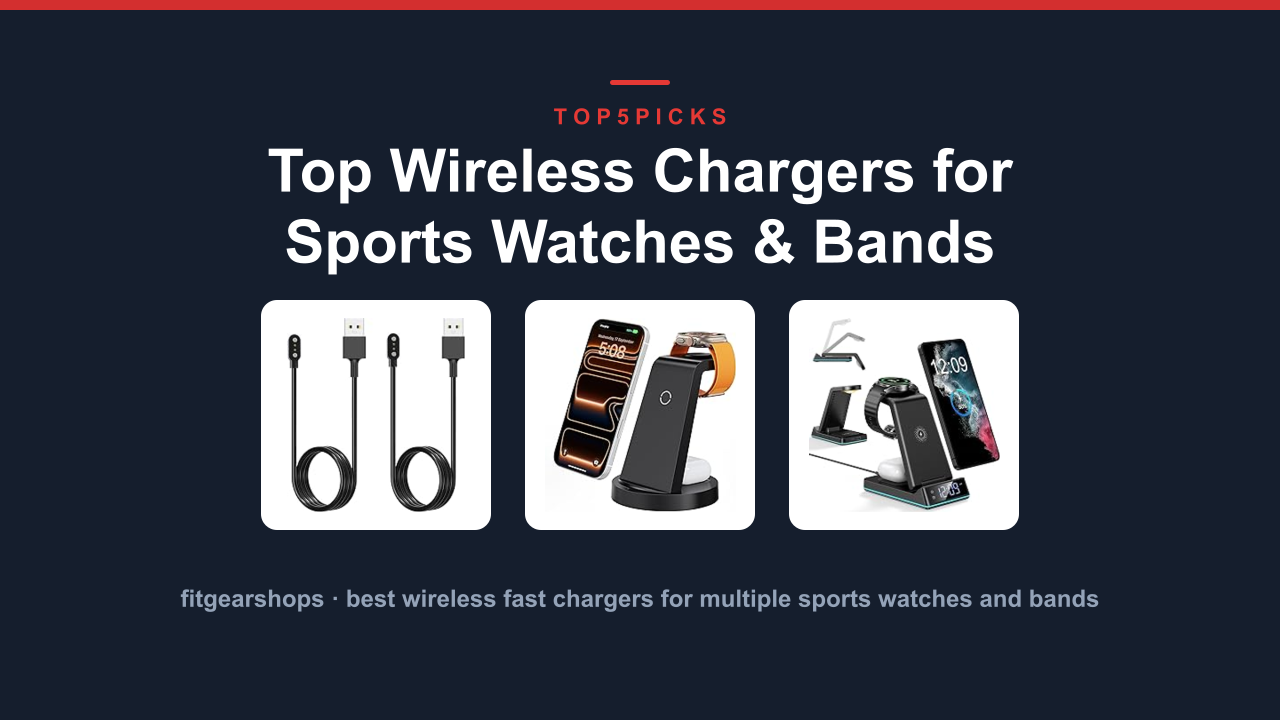 Top Wireless Chargers for Sports Watches & Bands